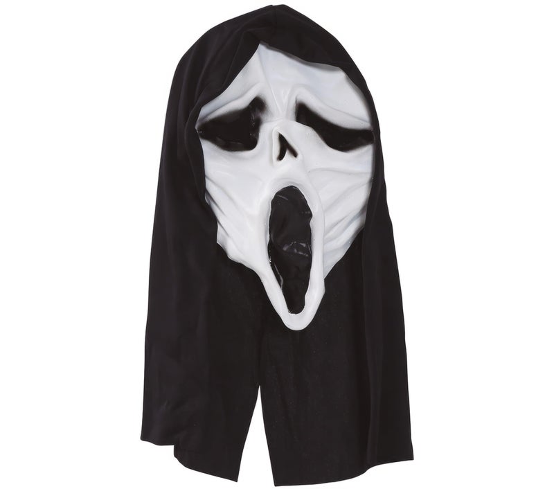 FIESTAS GUIRCA Scream ghostface mask in latex with hood - Image 2