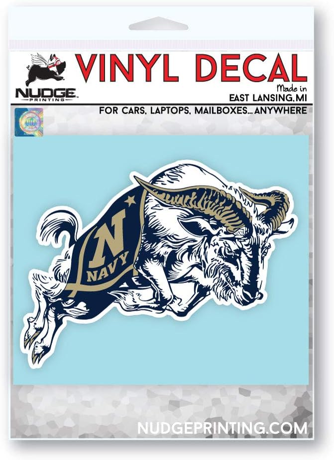 Nudge Printing NCAA Vintage Popular Car Decals - Image 3