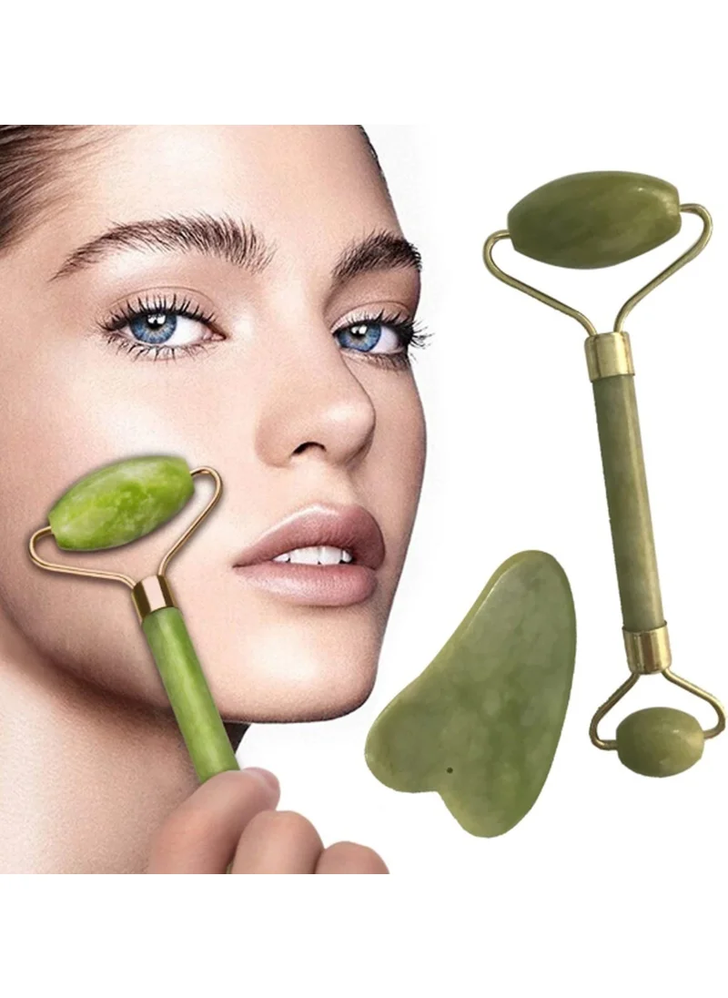 5DM Jade Stone Double Sided Skin Massager