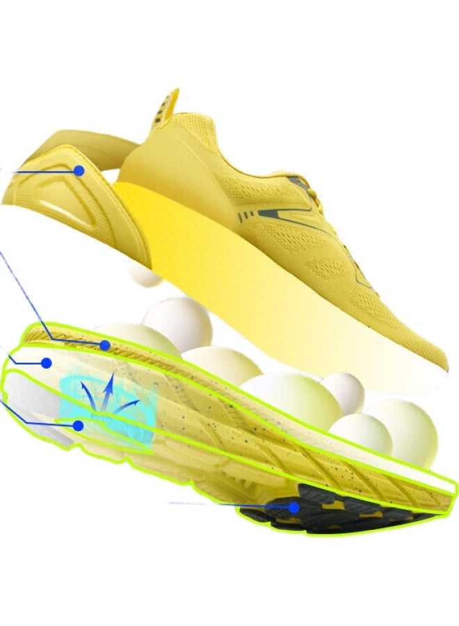 Outdoor Agent Outdoor Special Agent R11 Shock-absorbing Running Shoes, Jogging Shoes, Shock-absorbing Breathable Aerobics Jump Rope Shoes, Lightweight Sports Shoes For Men And Women, Yellow-green, Size 41 - Image 2