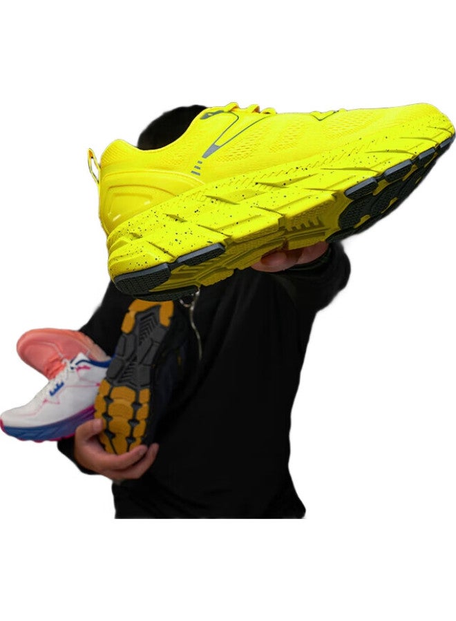 Outdoor Agent Outdoor Special Agent R11 Shock-absorbing Running Shoes, Jogging Shoes, Shock-absorbing Breathable Aerobics Jump Rope Shoes, Lightweight Sports Shoes For Men And Women, Yellow-green, Size 41 - Image 1