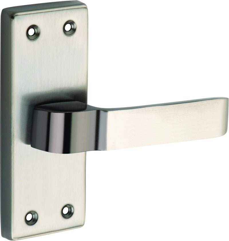 SARDAR NOVO 5" Iron Baby Latch| Bathroom Door Handle| Mortise Door Handle with Baby Latch| Keyless Handle Bathroom| Push to Close Latch (with Babylatch) - Image 4