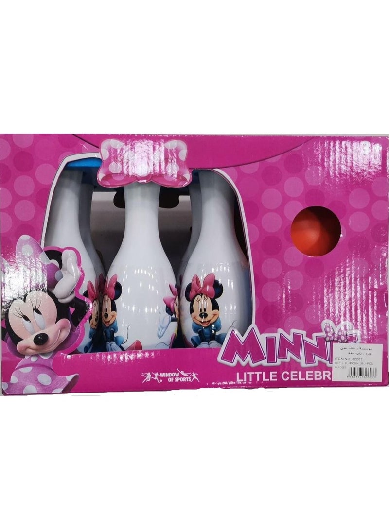 Minnie Mouse Bowling Set