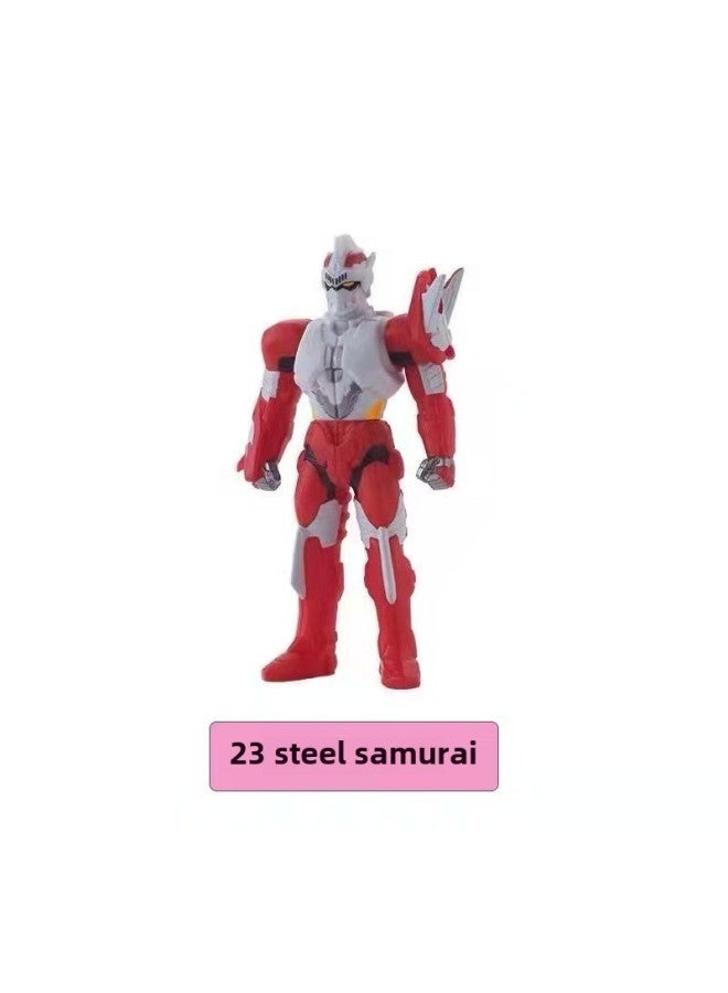 23cm Children's Soft Rubber Toy Multi-style Ultraman Degas Boy's Birthday Gift Sailor Toy Soft Rubber Doll-Color:72.steel Warrior - Image 1