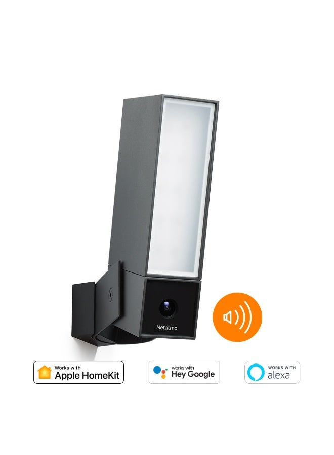 نيتاتمو كاميرا مراقبة خارجية ذكية Netatmo NOC-S-P مع صفارة إنذار وكشاف إضاءة – دقة Full HD 1080p، اكتشاف الأشخاص والسيارات والحيوانات، تنبيهات ذكية وبدون اشتراك - Image 3