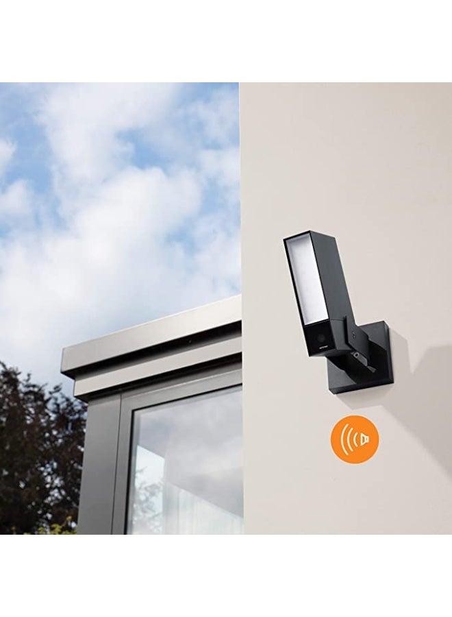 نيتاتمو كاميرا مراقبة خارجية ذكية Netatmo NOC-S-P مع صفارة إنذار وكشاف إضاءة – دقة Full HD 1080p، اكتشاف الأشخاص والسيارات والحيوانات، تنبيهات ذكية وبدون اشتراك - Image 4