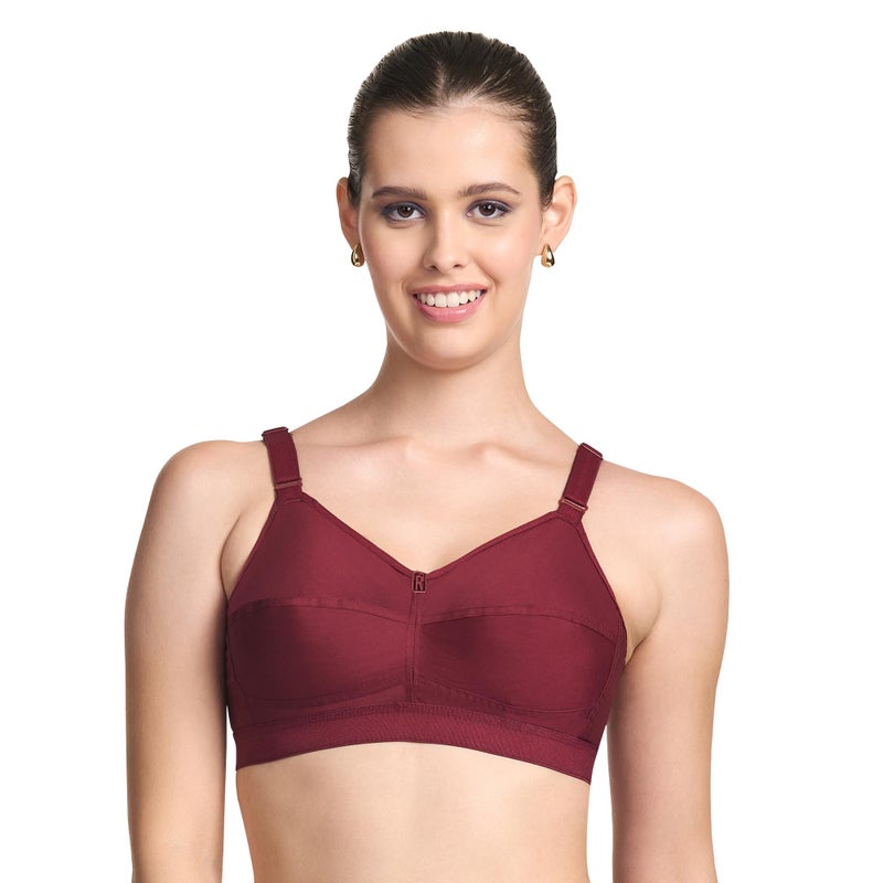 TRYLO COTTONFIT-BRA-44-MARUN-C-CUP - Image 5