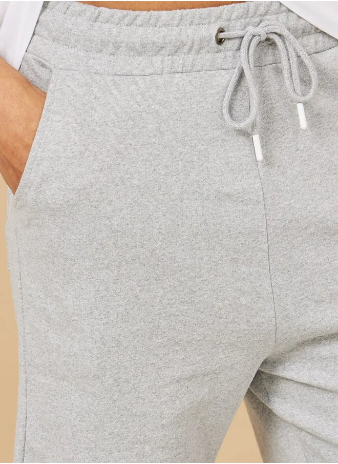 ستايلي Basic Regular Fit Solid Knit Shorts