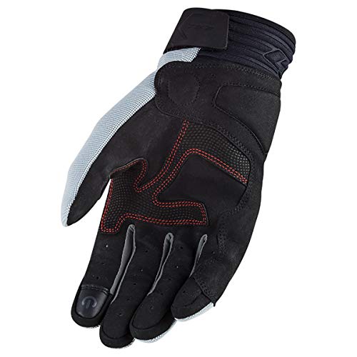 LS2 Helmets Men's All Terrain Touring Glove (Red/Gray - Large) - Image 2