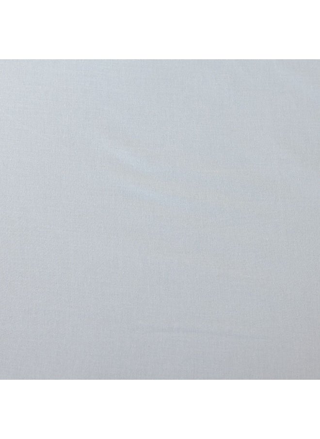 DANUBE HOME Bliss 3 - Pieces Cotton Super King Duvet Cover Set - White - 260x220 cm 50x75 cm | 100% Cotton - 144 Thread Count Bedding Set For Bedroom  - Image 5