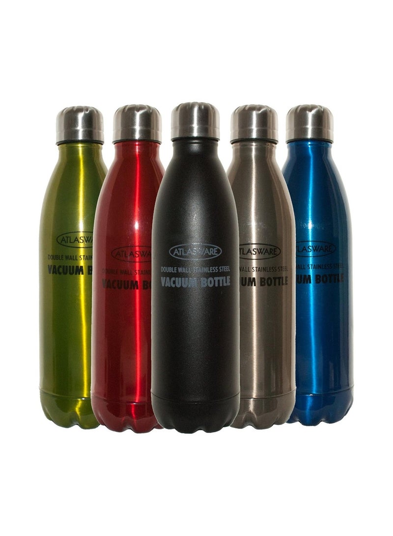 Atlasware Premium Unbreakable Stainless Steel Vacuum Flask Thermos, 500ml - Image 5
