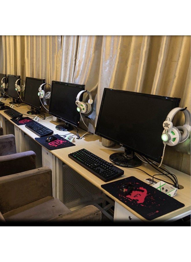 Internet Cafe Headset Small Hook Headset Holder Headset Rack Computer Headset Receiver Hook Explosions-Color:White-Style:Small Hook