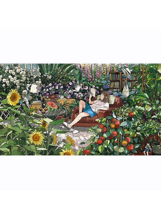 Healing Department Our 2020 Spring Store 1000 Film With Photo Frame High Value Adult Children's Educational Gift-Color:Ideal Home-m1104120Piece Wooden Puzzle In Envelope - Image 1