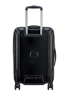 DELSEY Paris Cruise 58cm Hardcase 4 Double Wheel Cabin Luggage Trolley Black  - Image 2