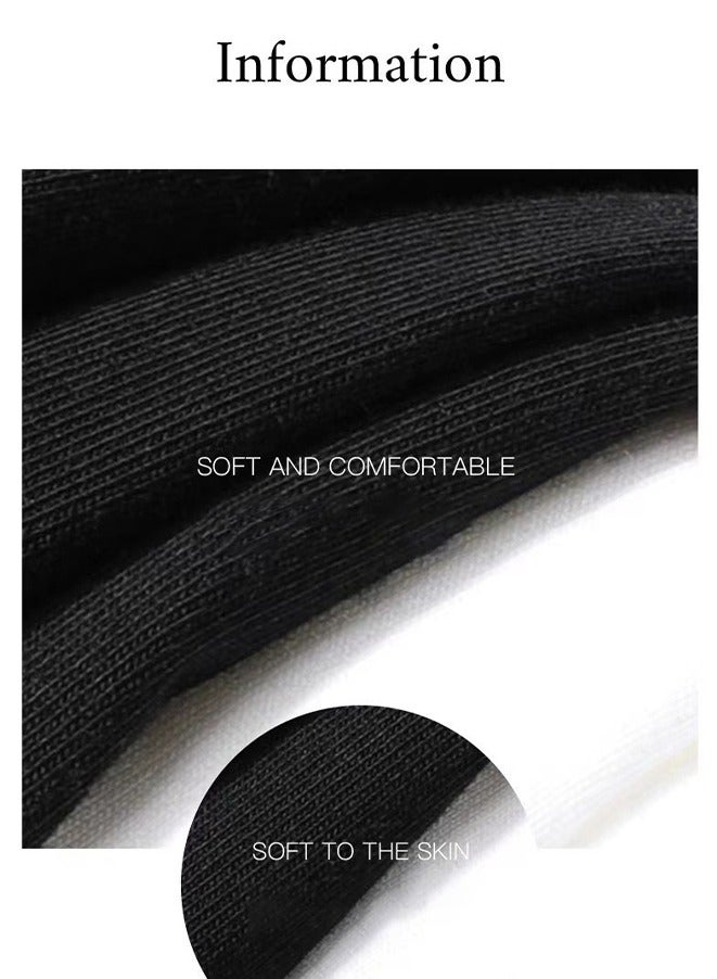 Summer pure cotton short sleeved Unisex T-shirt,210 gsm High Quality Oversized Heavy T-shirt for couple men and women Short Sleeve 100% pure cotton Digital printing T-shirt(Black/Stitch)  - Image 5