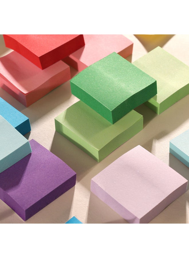 HELPS Color Square Post-it Notes High Adhesive Paper Office Post-it Notes Tearable Memo N Post-it - Image 3