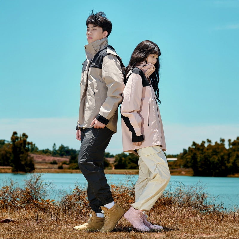 Outdoor Sports Cotton Shoes Women'S Fleece-Lined Warm Cotton Shoes Couple'S Waterproof Non-Slip Snow Boots Winter Five-Finger Cotton Shoes - Image 5