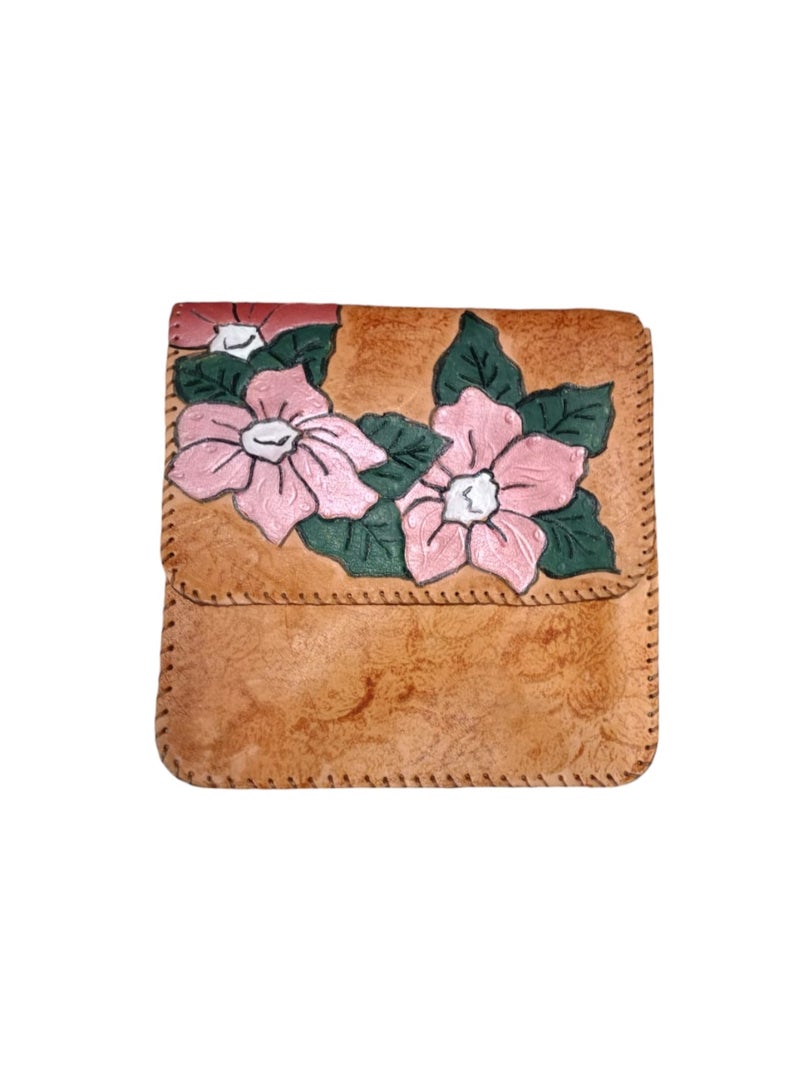 Sheer Fashionable Leather Crossbody Bag  - Image 1