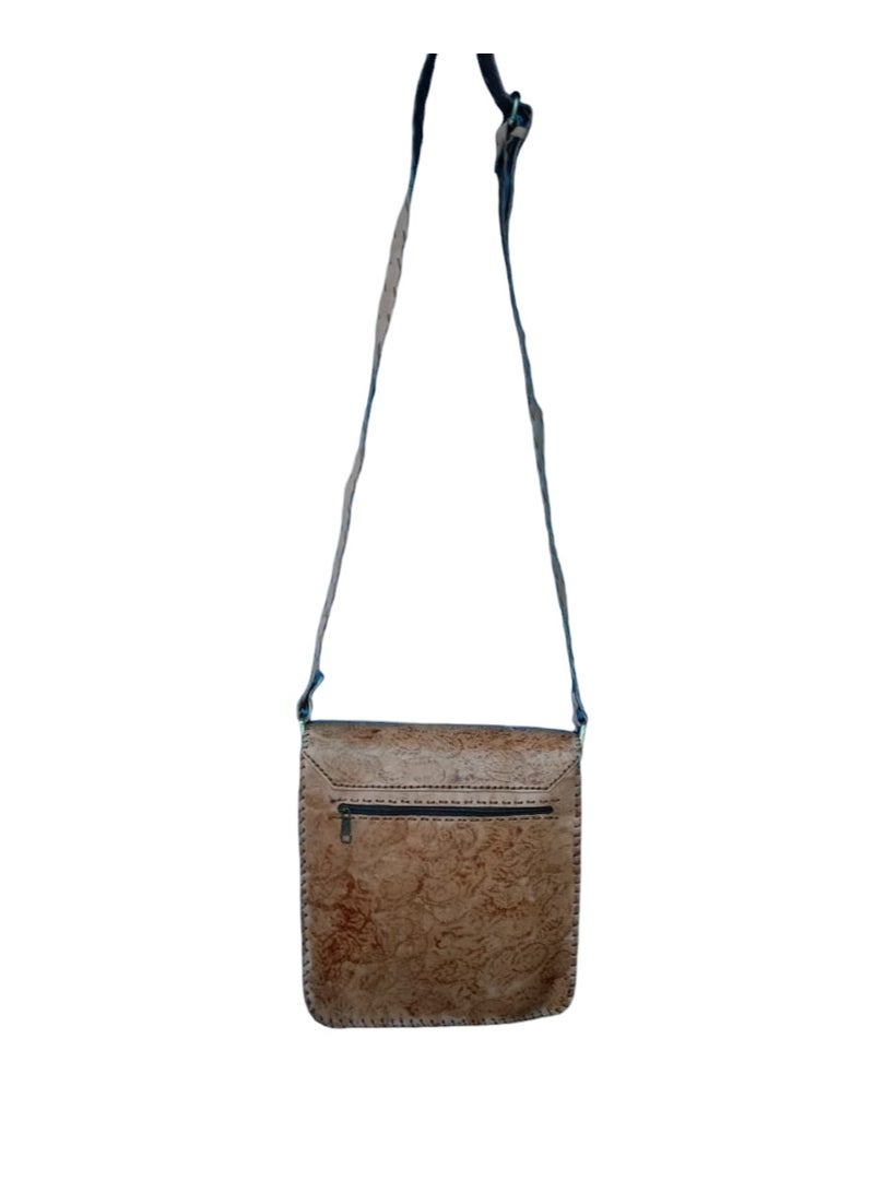 Sheer Fashionable Leather Crossbody Bag  - Image 3