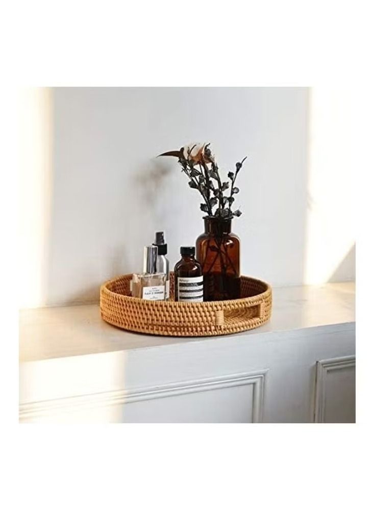 Dream Zone Serving Tray with Handles Brown 36 x 7cm - Image 3