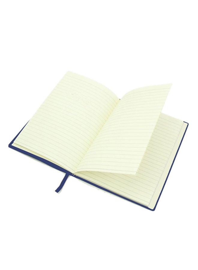 Designer A5 Thick Blue Hardcover Notebook Rick