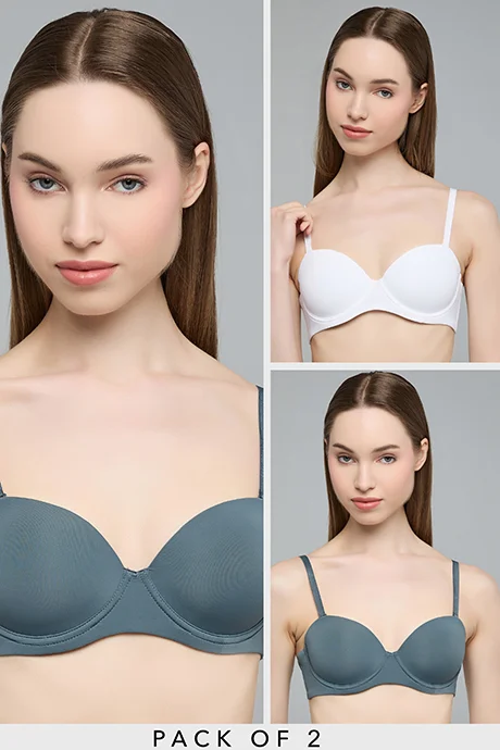 أر أند بي 2 Pack Strapless Push Up Bras