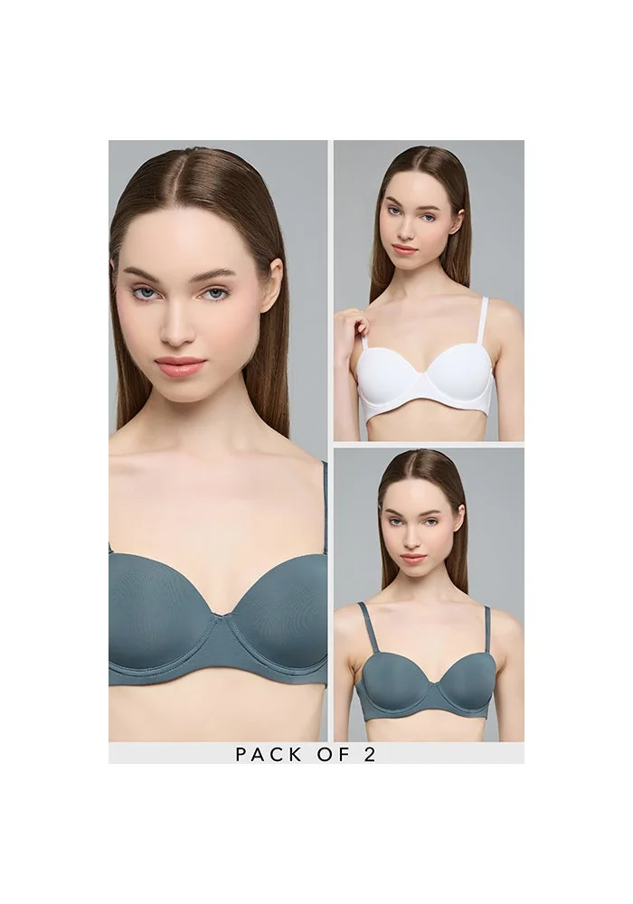 R&b 2 Pack Strapless Push Up Bras