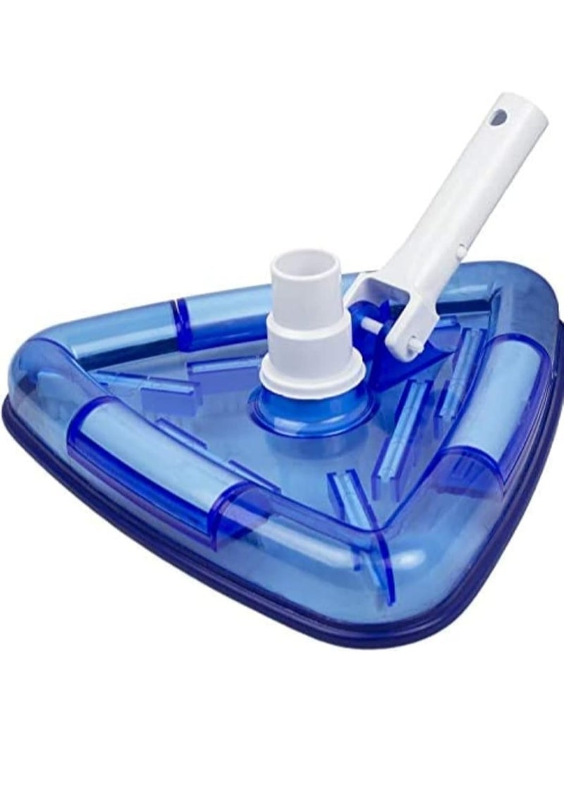 WATERTECH SYSTEMS Triangle Weighted Pool and Spa Vacuum Head 11 Wide Cleaning Surface Safe on Vinyl Lined Pools - Image 1