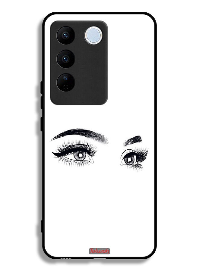 Tolwak Vivo S16e Protective Case Cover Eyes Art - Image 1