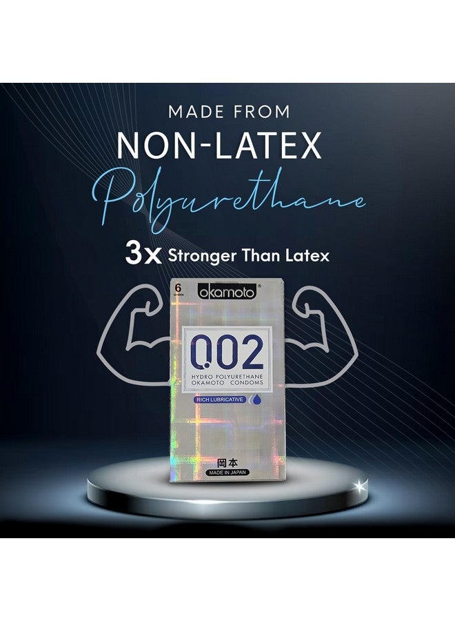 Okamoto 0.02 - Japan's Best | Thinnest Condom In India | 1st Time in India - Non Latex PU Condom | Super Thin | Super Strong | Imported from Japan | 0.02 mm Ultra Thin (Pack of 2, 12s) - Image 5