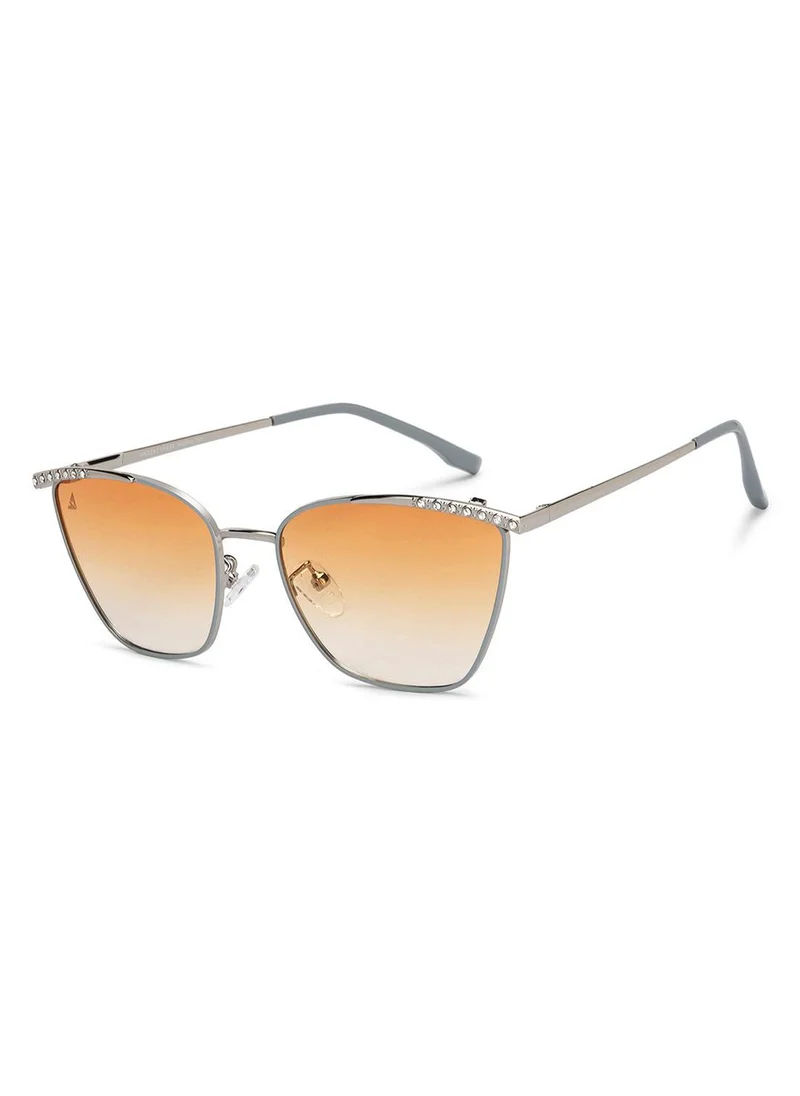 VINCENT CHASE Women's Women's Polarized Cat Eye Sunglasses - VC S16465 - Lens Size: 55 Mm