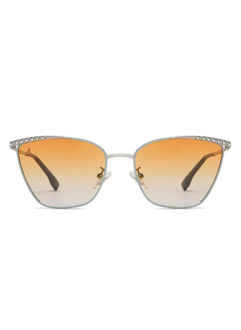 VINCENT CHASE Women's Women's Polarized Cat Eye Sunglasses - VC S16465 - Lens Size: 55 Mm