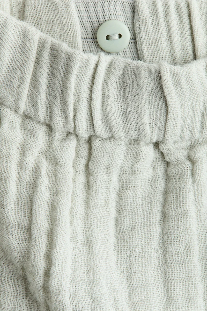 H&M  2-piece cotton muslin set for Men | Best Price UAE