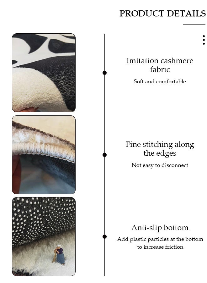 DUNISO سجادة لعب الأطفال للزحف على البطن وقت لعب الرضع، سجادة بطانية للأطفال، سجادة لغرفة نوم الأطفال الصغار - Image 3