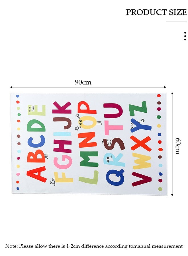 DUNISO سجادة لعب الأطفال للزحف على البطن وقت لعب الرضع، سجادة بطانية للأطفال، سجادة لغرفة نوم الأطفال الصغار - Image 2
