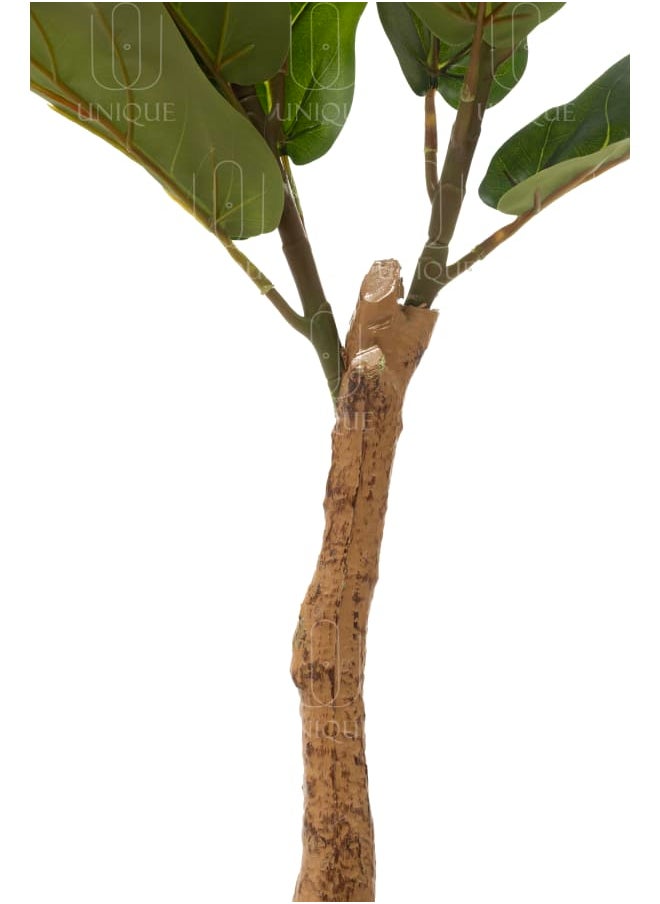Unique Pots And Plants Fiddle Leaf Fig Artificial Tree H100CM  - Image 3