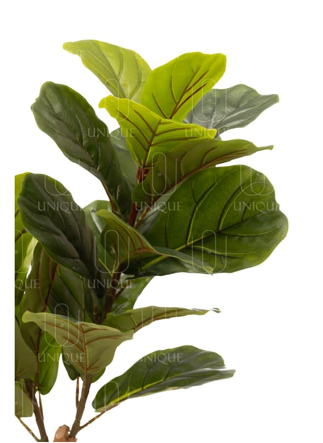 Unique Pots And Plants Fiddle Leaf Fig Artificial Tree H100CM  - Image 2