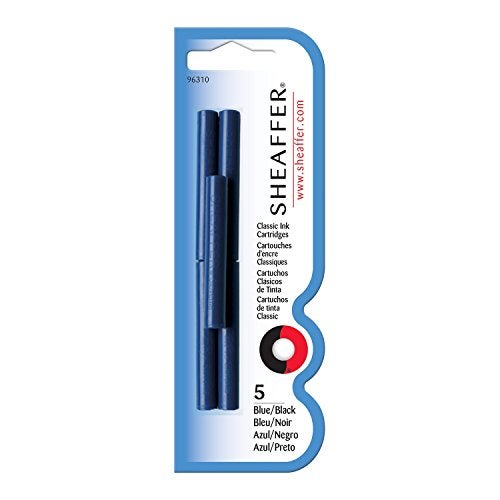 Sheaffer Pack of 5 - Skrip Blueblack Ink Cartridges - Image 2