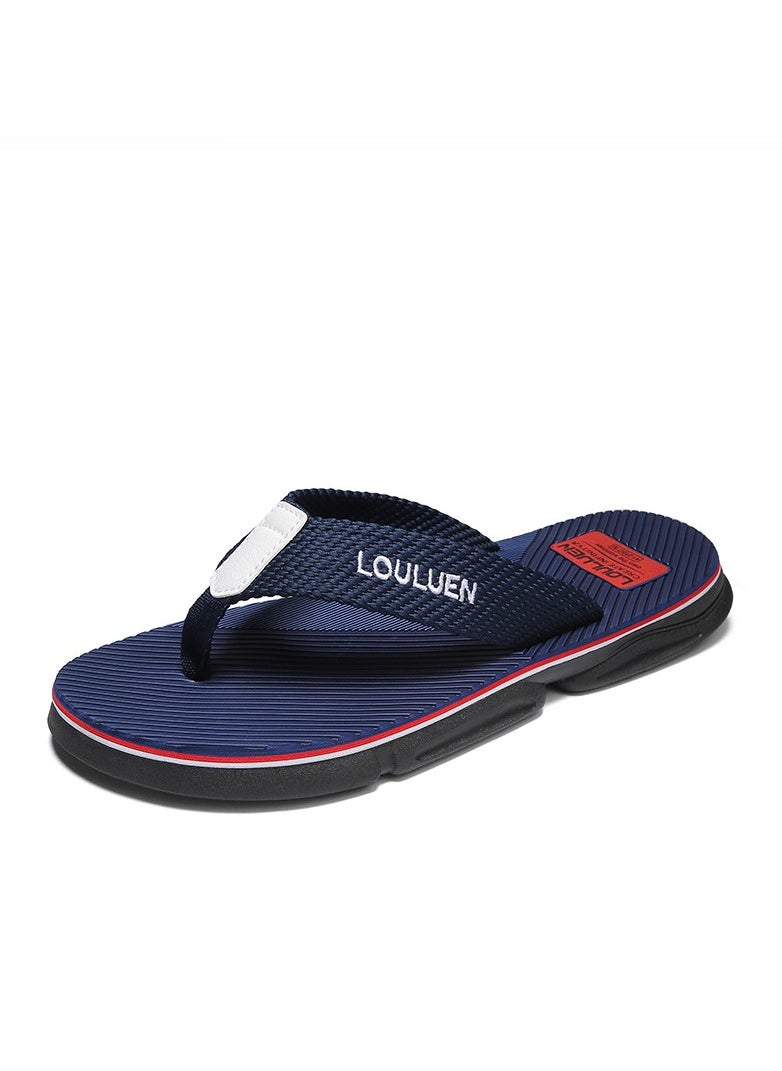 LOULUEN New Fashionable Herringbone Beach Slippers 