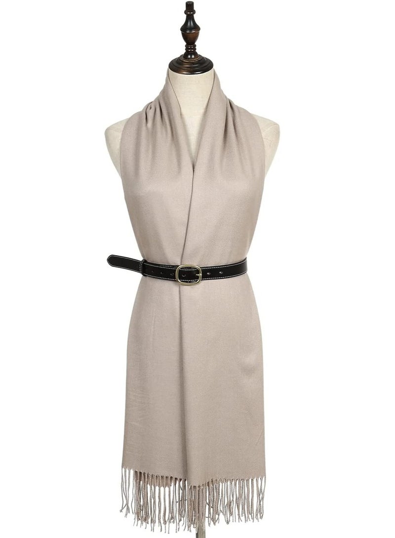 Pashmina Shawls and Wraps for Evening Dresses Scarfs for Women Fall Winter Travel Blanket Scarf Large Warm Scarves - Image 2