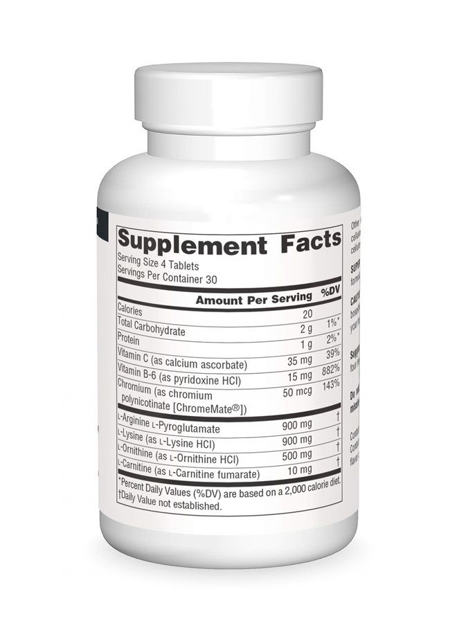 Source Naturals Super Amino Night - Advanced Amino Acid Formula - 120 Tablets - Image 2