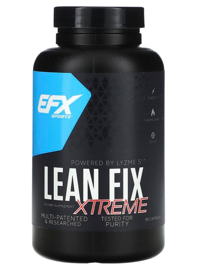 EFX SPORTS Lean Fix Xtreme 90 Capsules 