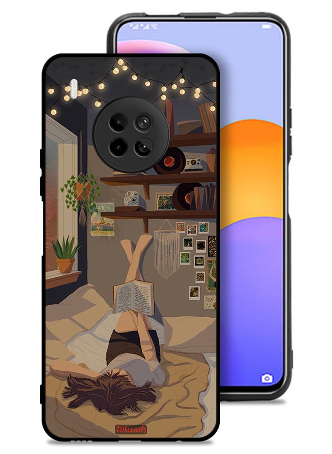 Tolwak Huawei Y9a Protective Case Cover Studying Art - Image 1