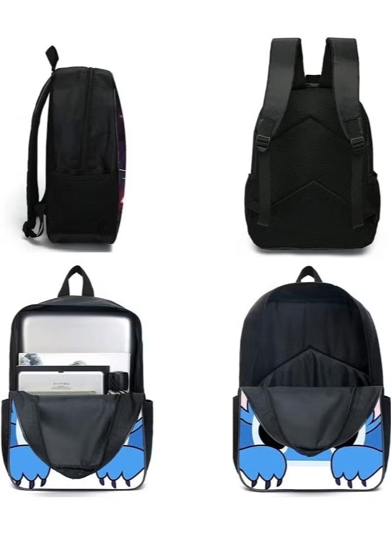 ROBLOX 3-piece Roblox-themed backpack set, student backpack, lunch bag, pencil case, anime backpack, game peripheral. - Image 3