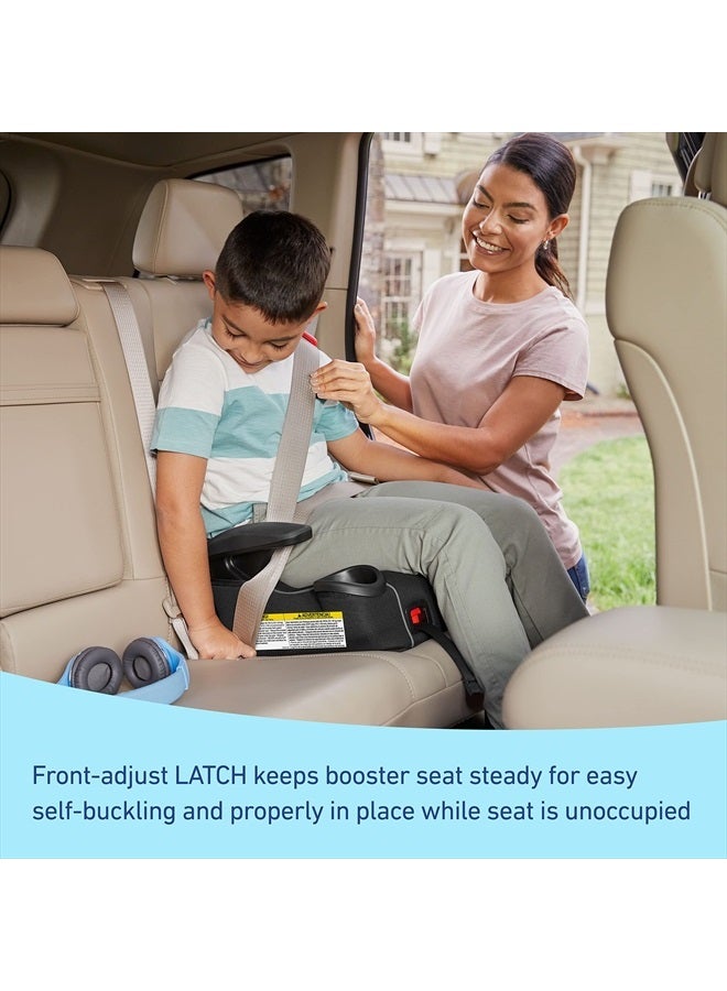 GRACO ® TurboBooster® LX Backless Booster with Affix Latch | Backless Booster Seat for Big Kids Transitioning to Vehicle Seat Belt (Rio) - Image 5