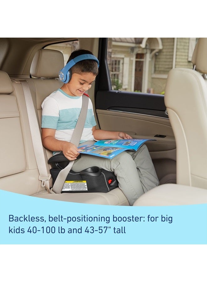 GRACO ® TurboBooster® LX Backless Booster with Affix Latch | Backless Booster Seat for Big Kids Transitioning to Vehicle Seat Belt (Rio) - Image 2