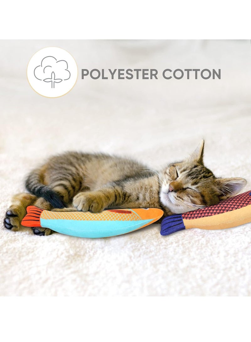 لعبة عشبة النعناع البري 3 قطع ألعاب مضغ القطط ألعاب عشبة النعناع البري المقاومة للعض مع جرس بالداخل لعبة تفاعلية على شكل قطة كرتونية - Image 5