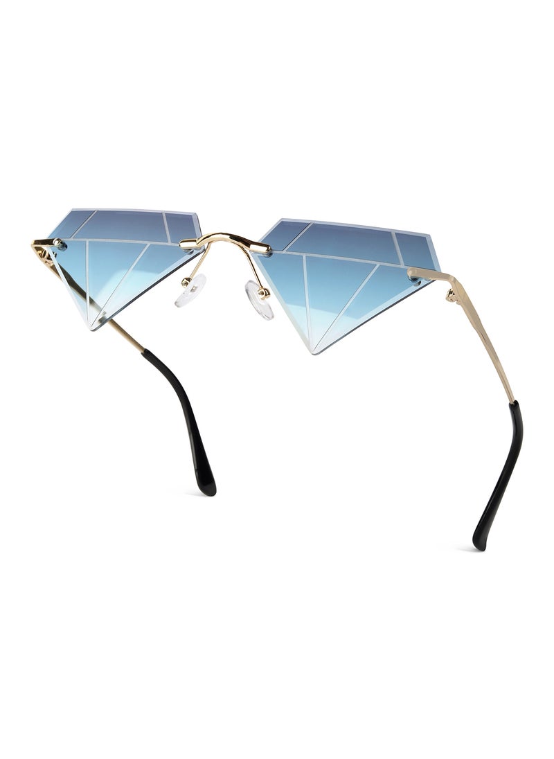 Woggles - Red Pappy Solarae Blue Diamond Sunglasses - Image 1