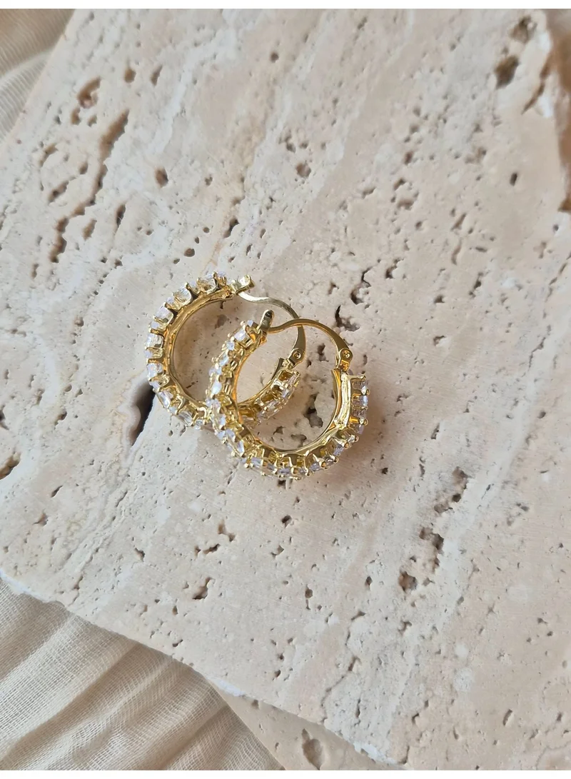سوشا اليجانس Crystal Bloom Hoops