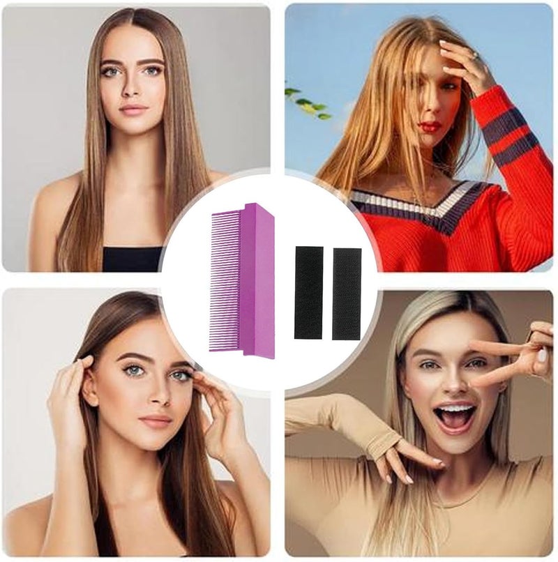 windforgecraft Straighten Hair Brush,Women Comb Straightener Portable Hot Hair Comb | Hair Straightener Styling Comb Carbon Fiber Flat Comb Hairdressing Styling Accessories for Men and Women Borato - Image 3